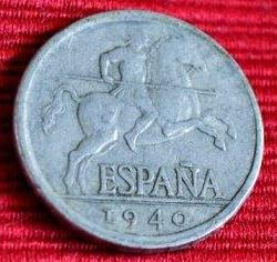 LG-239 España Cinco Céntimos 1940