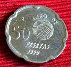 LG-250 España 50 Pesetas 1990 Sevilla