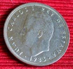 LG-244 España Cinco Pesetas 1983