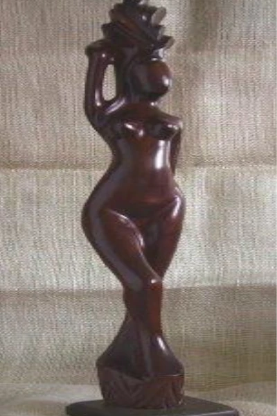 EC-058 Mujer Sombrero Flaca