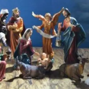 TN-043 S. José con Lámpara 20 CM 025-495682