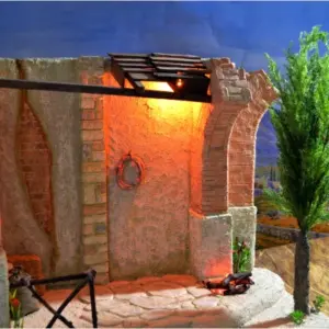 PS-050 Portal Ruinas Ciprés para Fig. de 25-30 cm