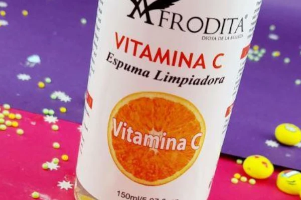 AF-026 Espuma Facial Vitamina C Afrodita 150ml