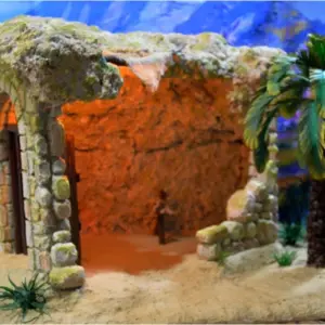 PS-041 Portal Ruinas con Puerta para Fig. de 25 cm.15