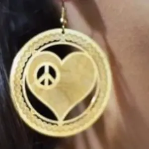 XA-219 Zarcillos Redondo Corazón